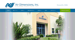 Desktop Screenshot of airdimensions.com